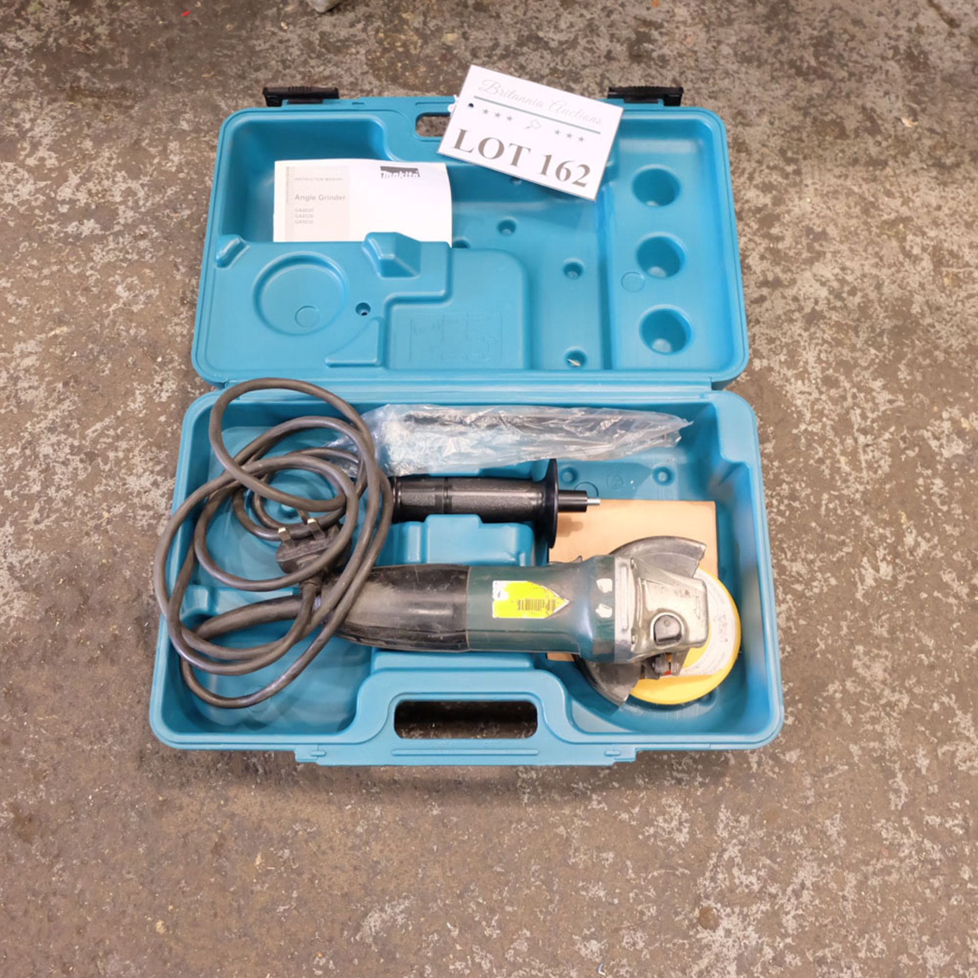 MATIKA Angle Grinder Model GA4530. Single Phase.