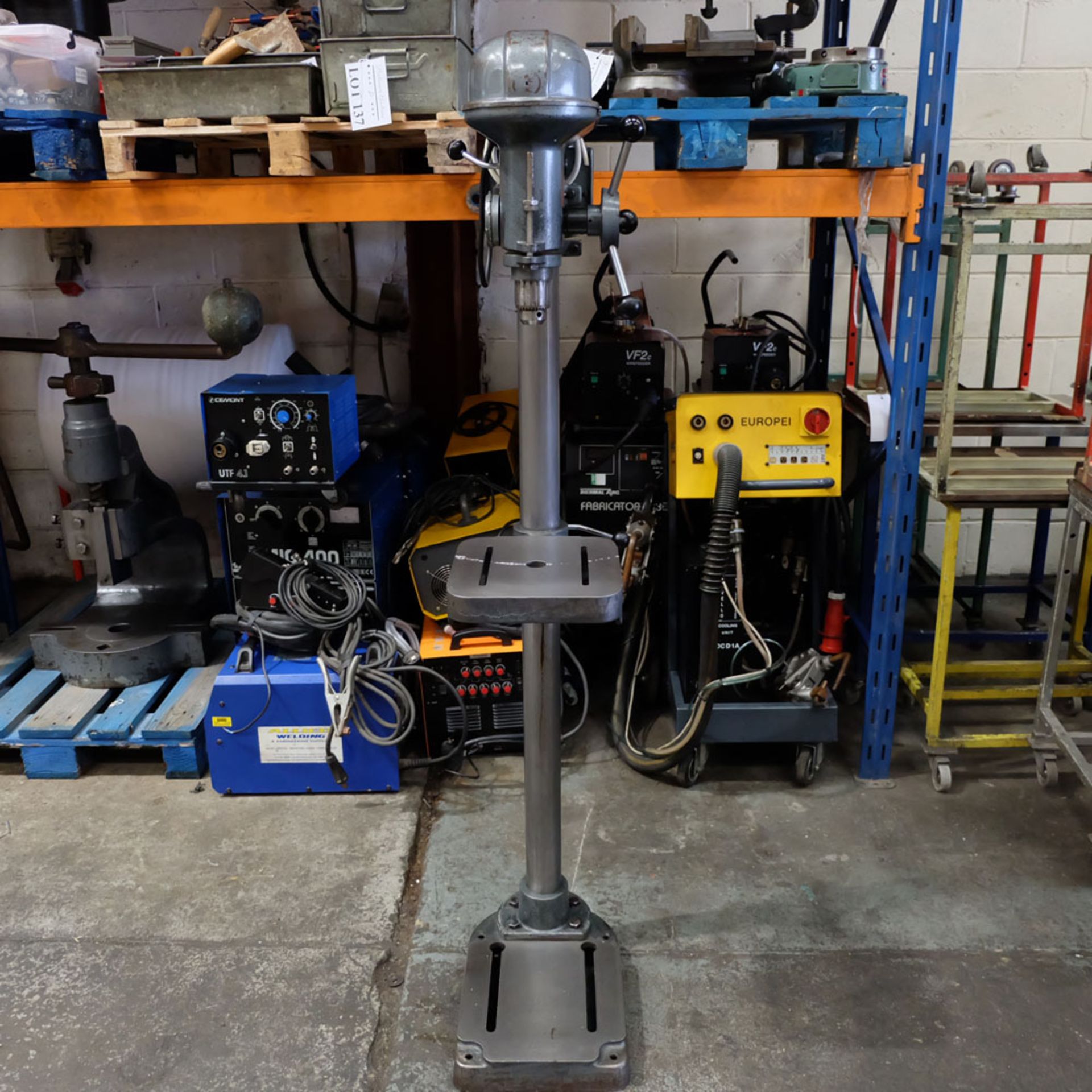 Meddings Pillar Drill. - Image 2 of 9