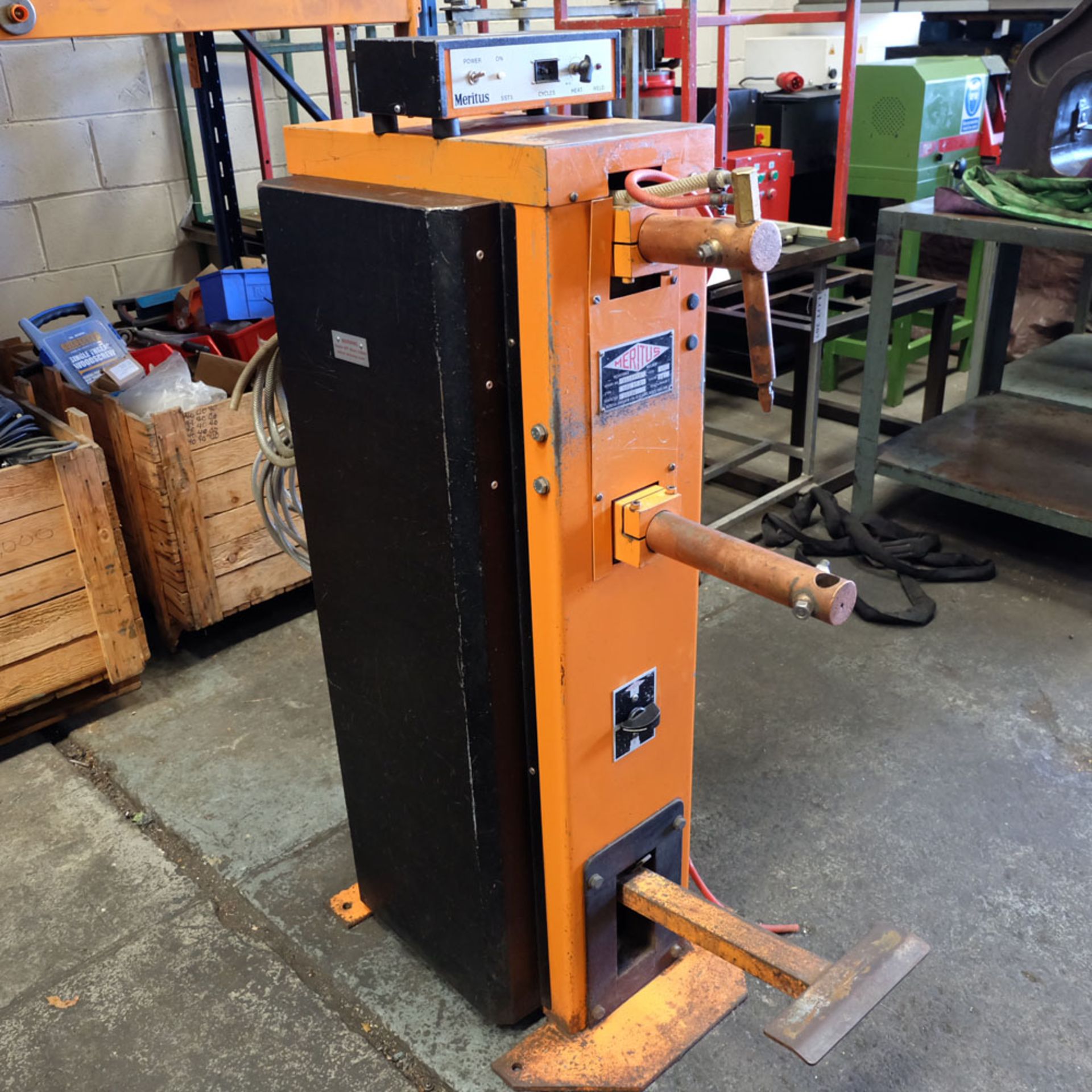 Meritus Type RPS 15A. Floor Standing Sheet Metal Spot Welder. Max KVA 15. - Image 3 of 8