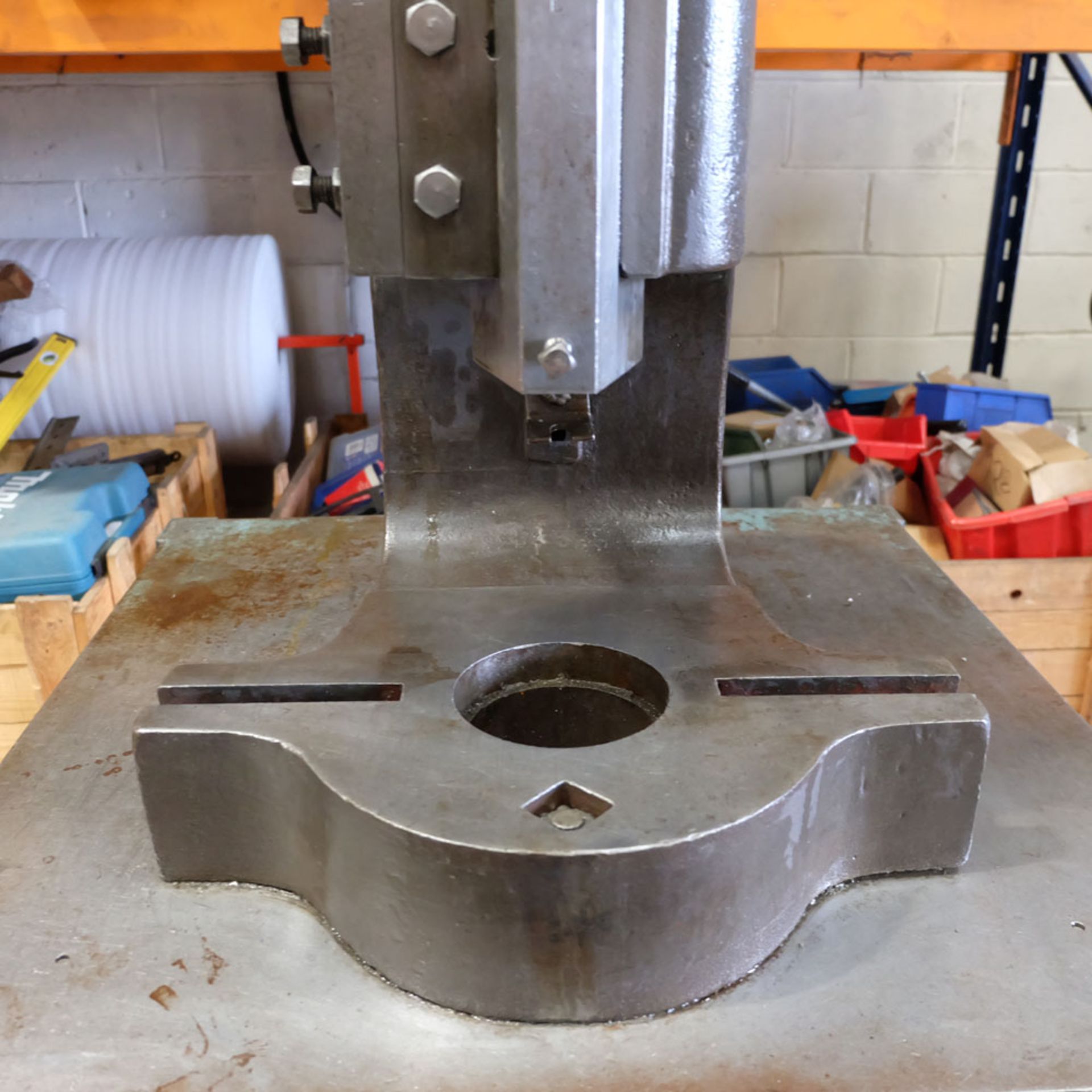 Norton No.4DB Fly Press. 10" Throat. Daylight 6 3/4". Fitted to Steel Stand. - Image 11 of 11
