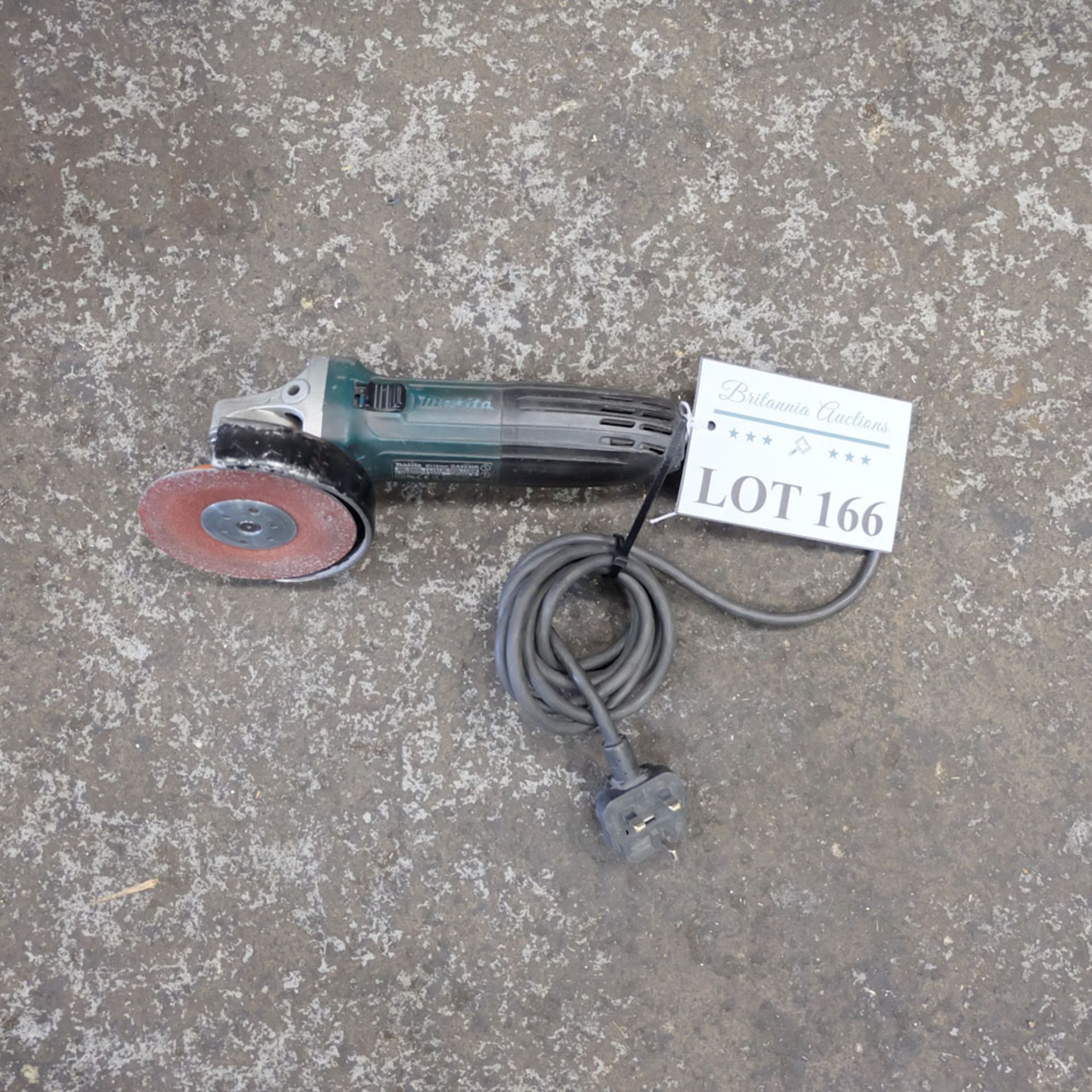 MATIKA Angle Grinder Model GA4530R. Single Phase.