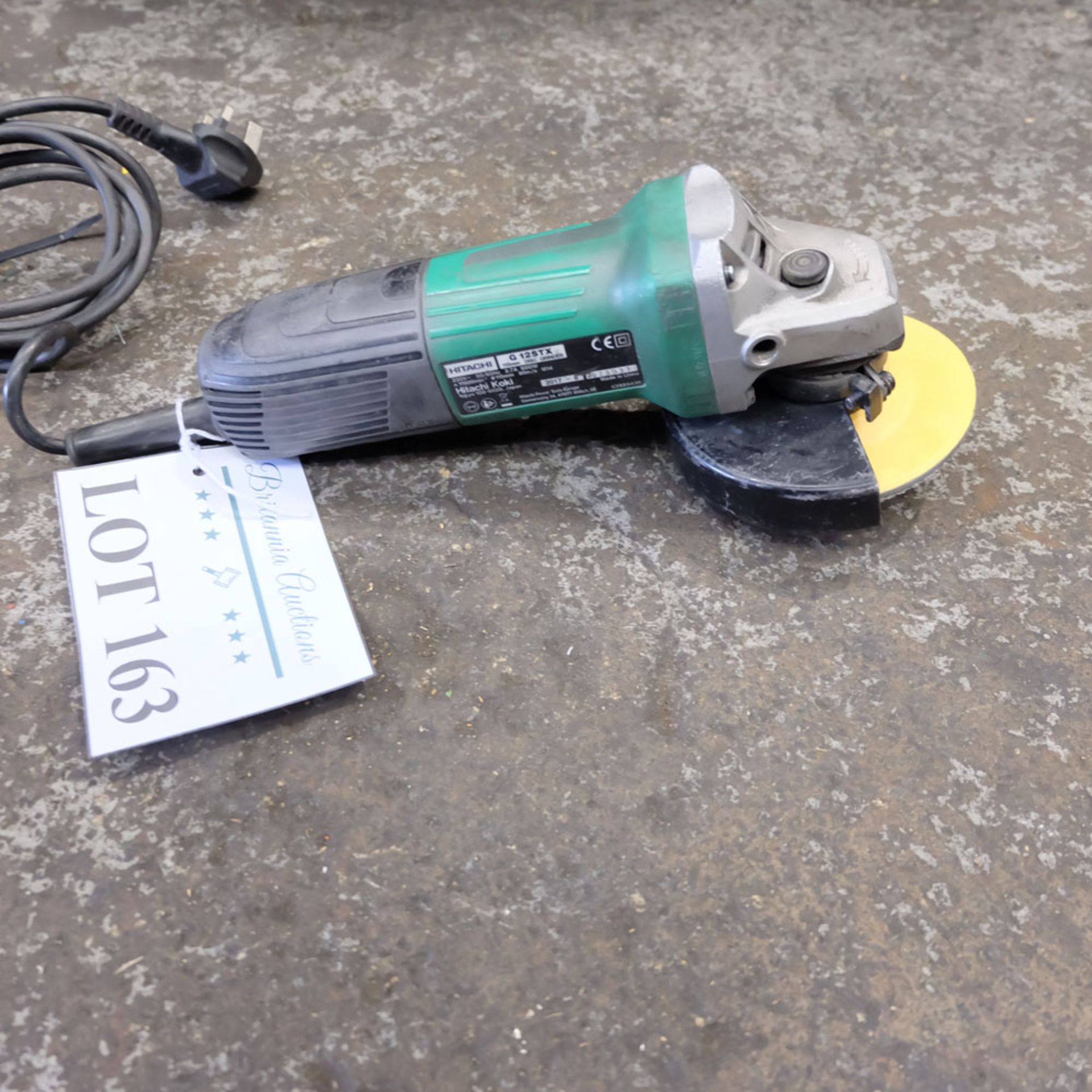 HITACHI Angle Grinder. Model G12STX. Single Phase. - Image 2 of 3