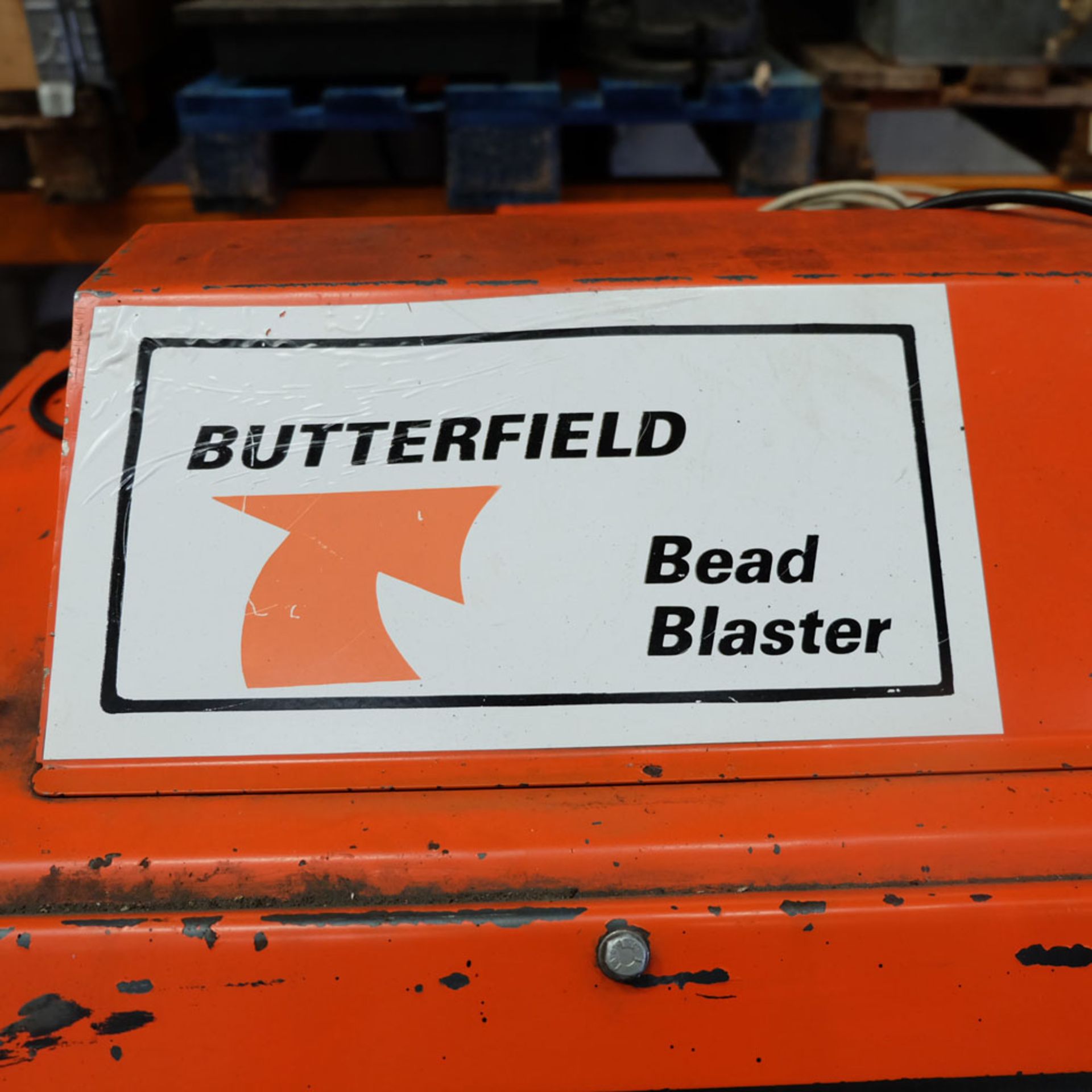 Butterfield Bead Blaster. Shot Blast Cabinet. Apperture Size 9020mm x 770mm x 720mm. - Image 4 of 10