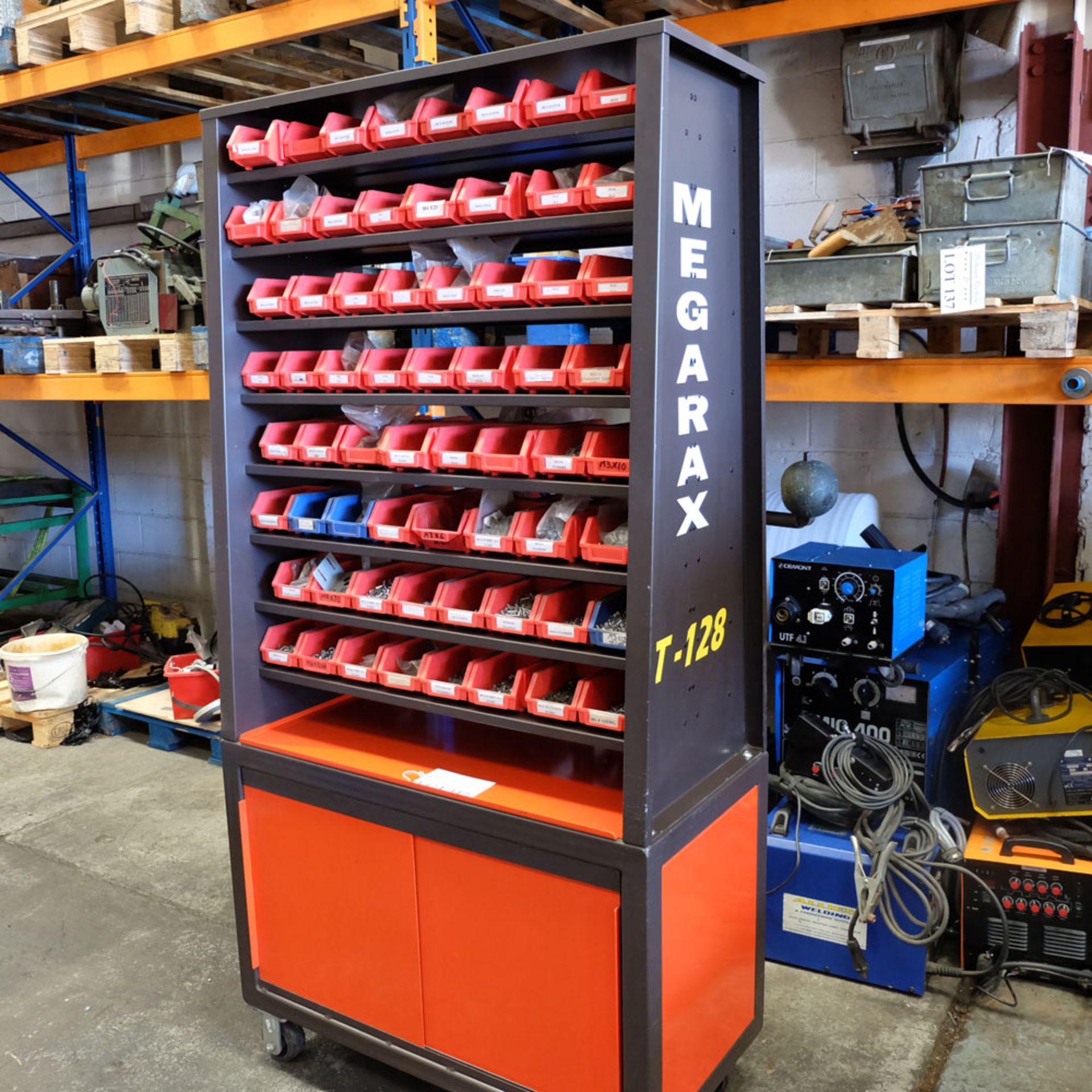 ME GARAX T-128 Double Sided LinBin Cabinets with all Contents. - Image 2 of 31