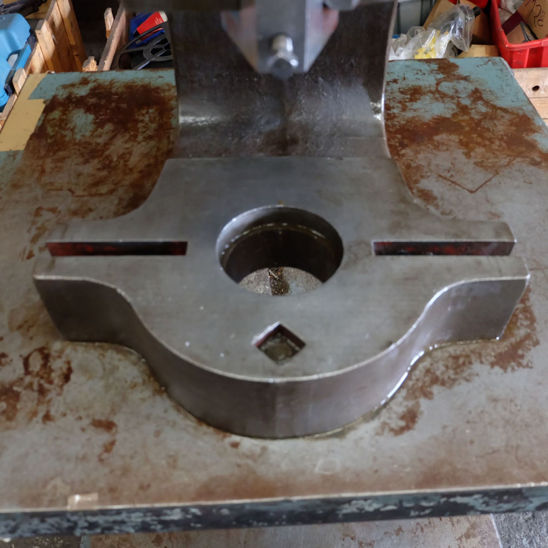 Norton No.4DB Fly Press. 10" Throat. Daylight 6 3/4". Fitted to Steel Stand. - Image 5 of 8