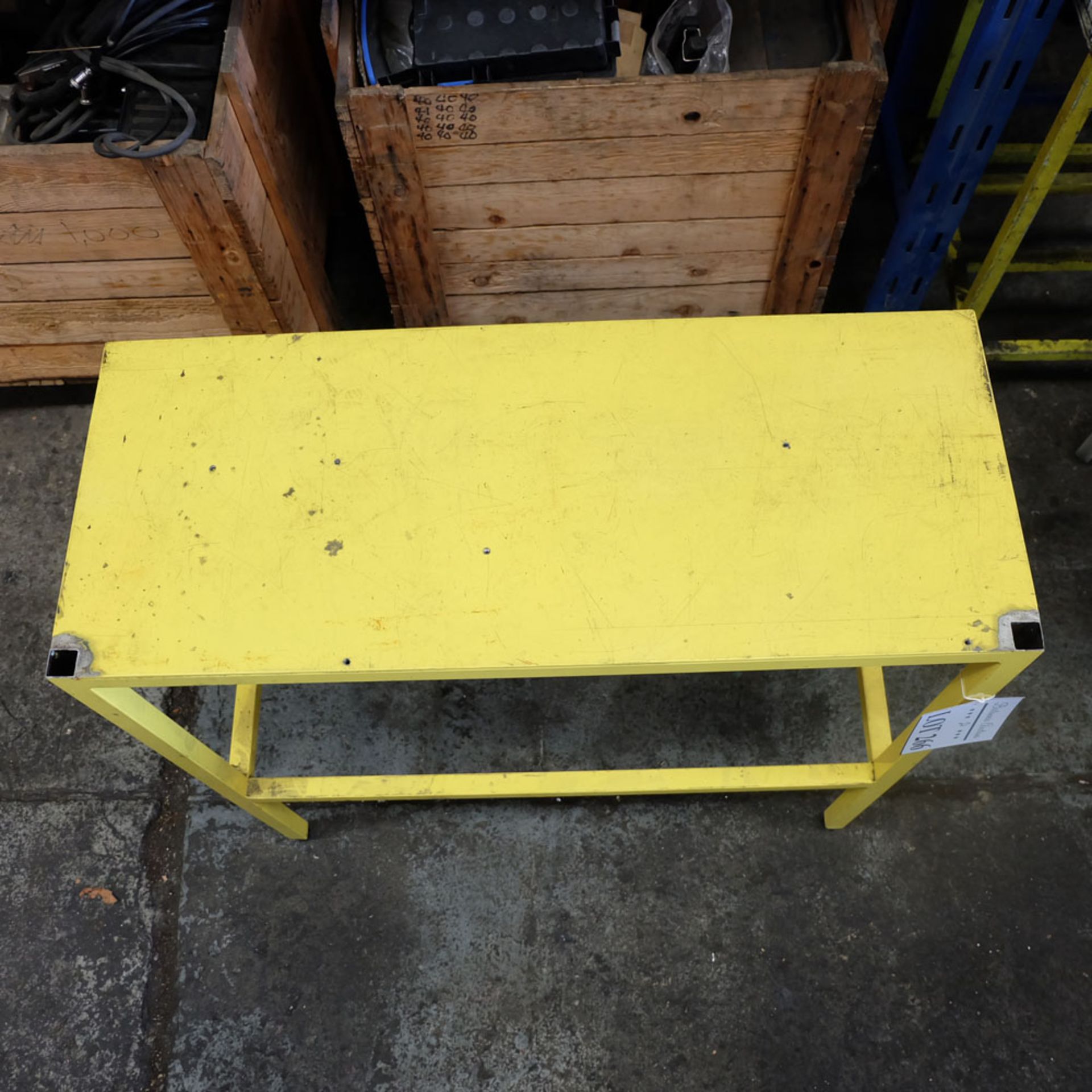 Steel Table. Approx Working Height 800mm. Approx Surface Size 800mm x 320mm. - Image 2 of 3