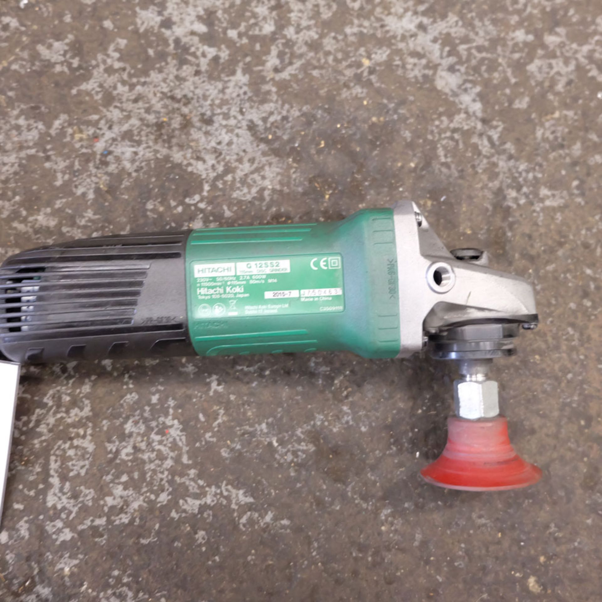 HITACHI Angle Grinder. Model G12SS2. Single Phase. - Image 3 of 5