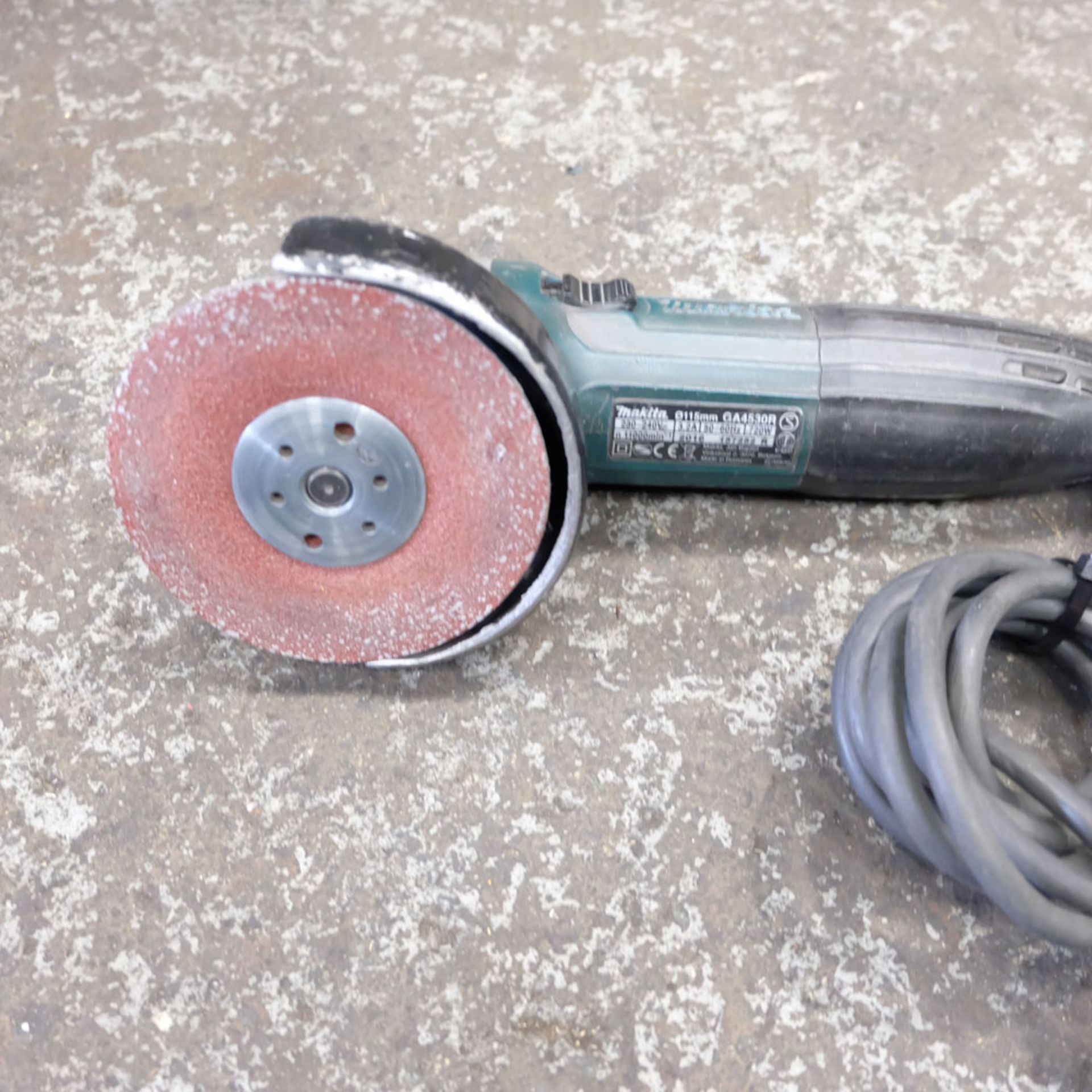 MATIKA Angle Grinder Model GA4530R. Single Phase. - Image 3 of 4