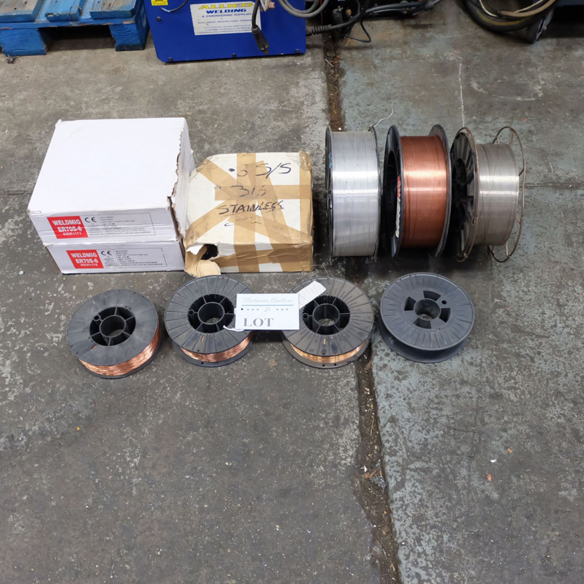 Quantity of Welding Supplies.