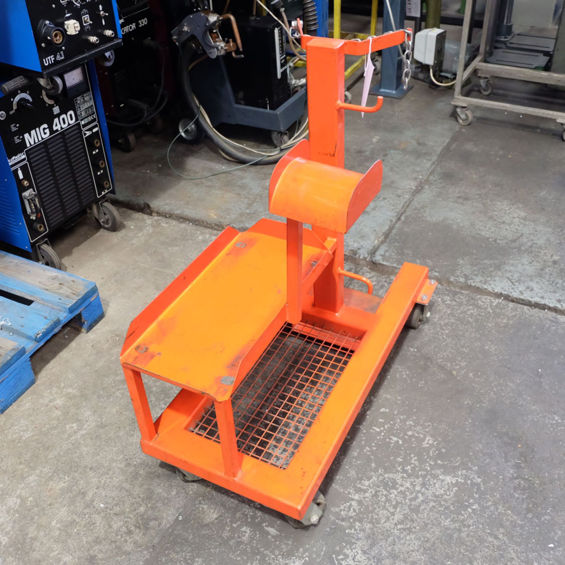 Welding Trolley. Approx Length 36" x 16 1/2" Width. Overall Height Approx 37". - Image 2 of 5