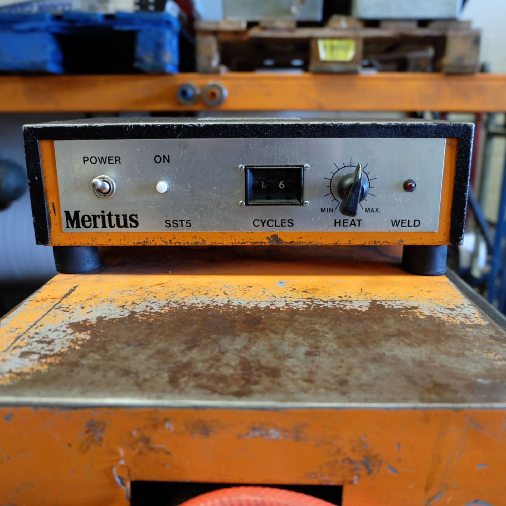 Meritus Type RPS 15A. Floor Standing Sheet Metal Spot Welder. Max KVA 15. - Image 5 of 8