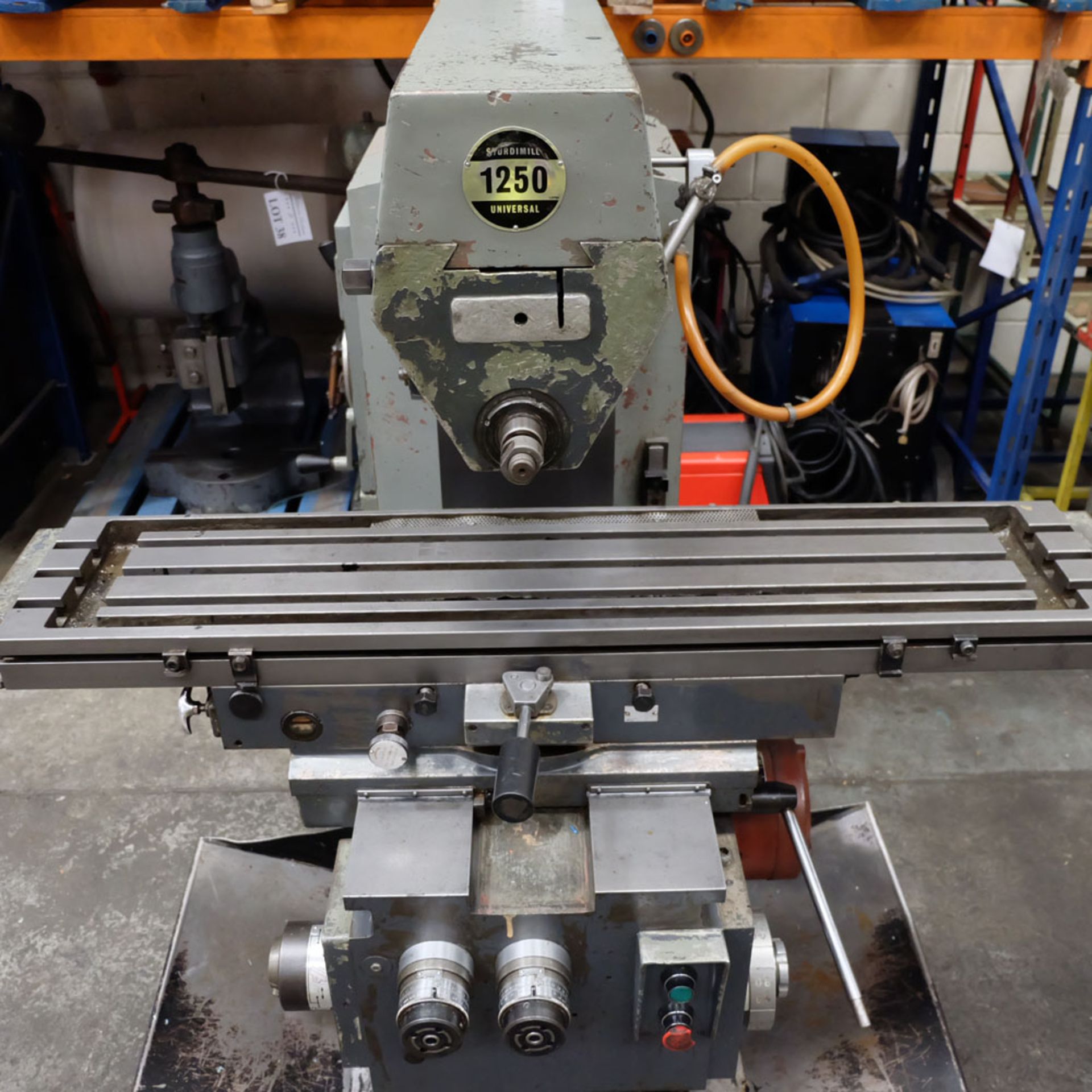 Elliott Horizontal Milling Machine. - Image 4 of 12