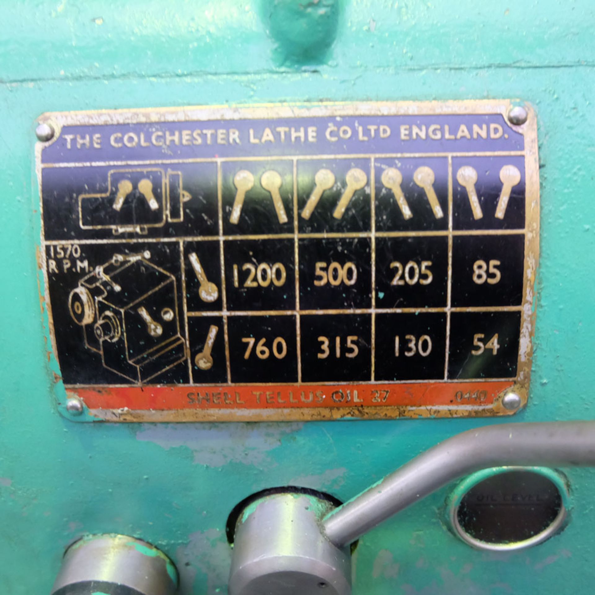 Colchester Student Roundhead Centre Lathe - Image 7 of 8
