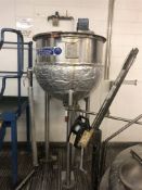 Bibby’s 300L jacketed hemispherical pre-mix vessel