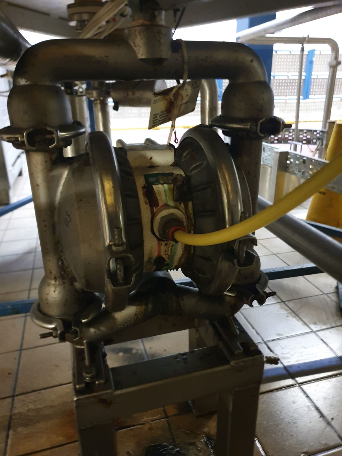 Guide Price - £600 - Wilden M4 Stainless steel diaphragm pump