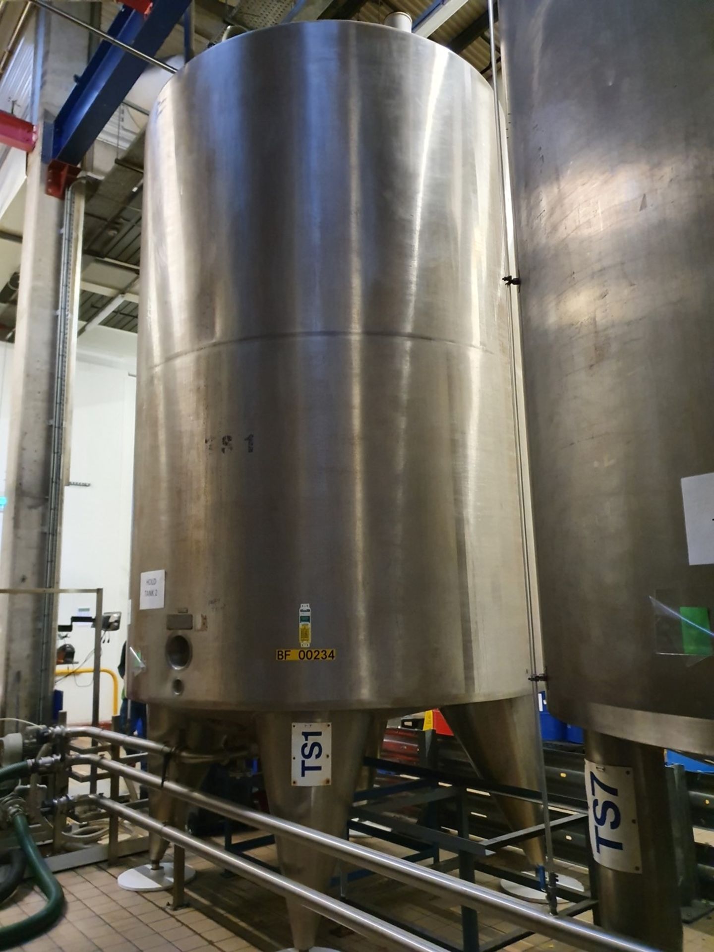 20,000 Litre stainless steel insulated tank (T2)