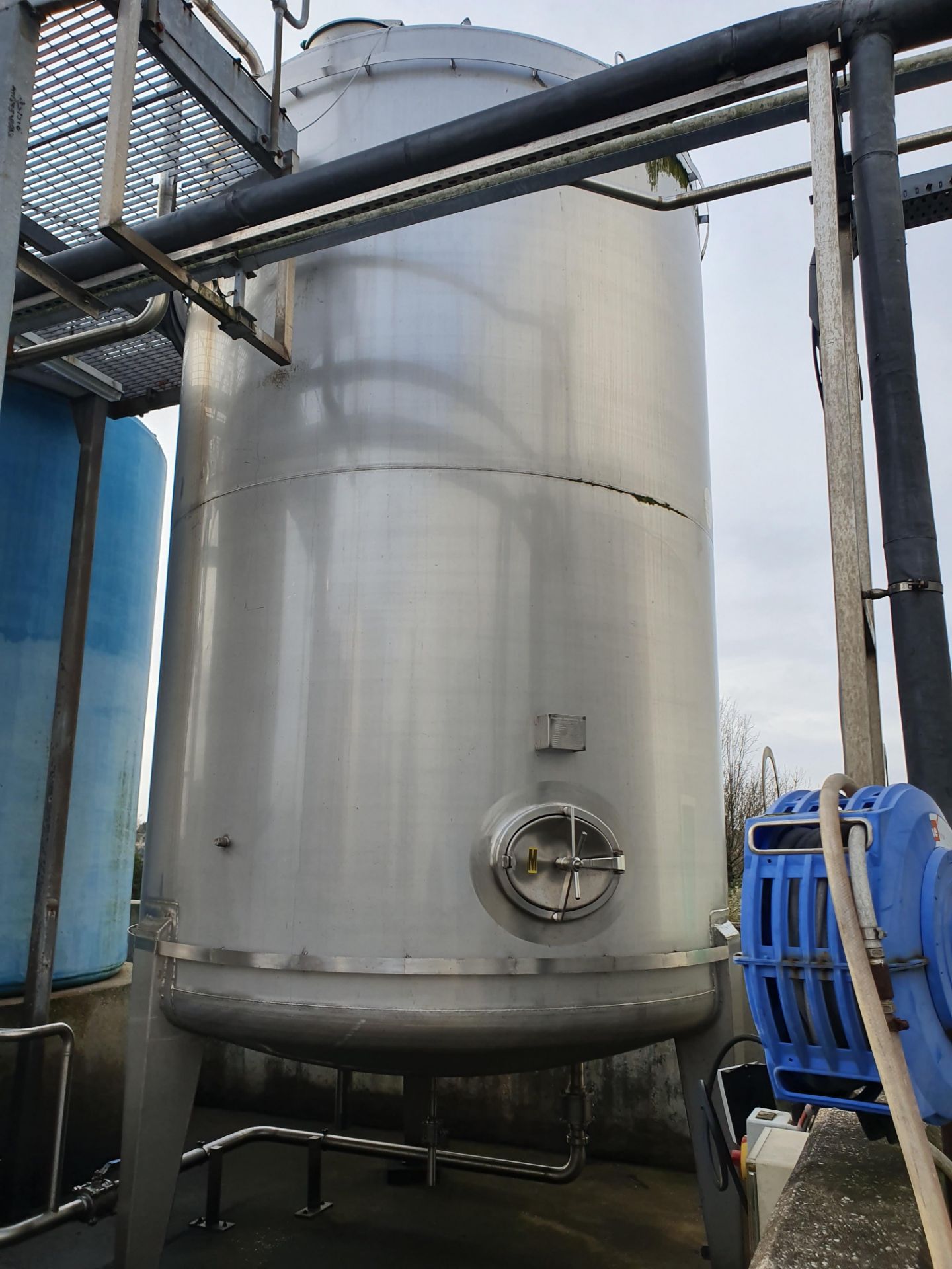 25 tonne 316 stainless steel vertical cylindrical