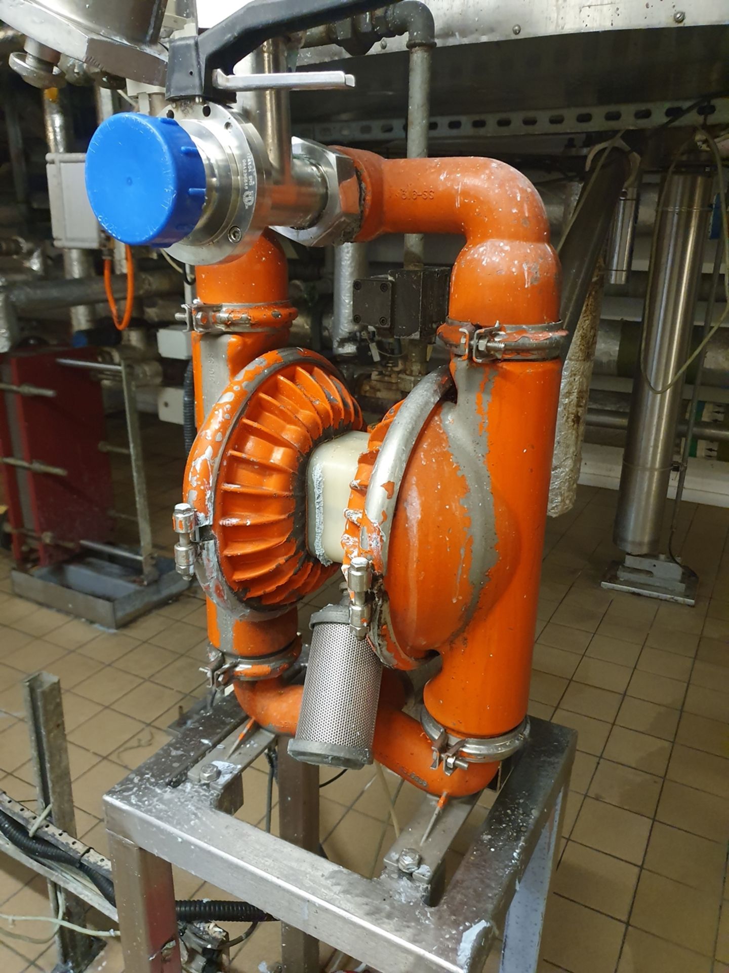 Guide Price - £800 - Wilden M8 Stainless steel diaphragm pump