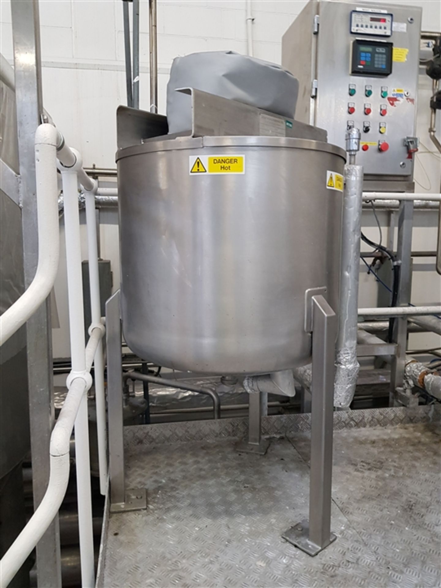 Ardeth Engineering 150 Litre stainless steel mixin