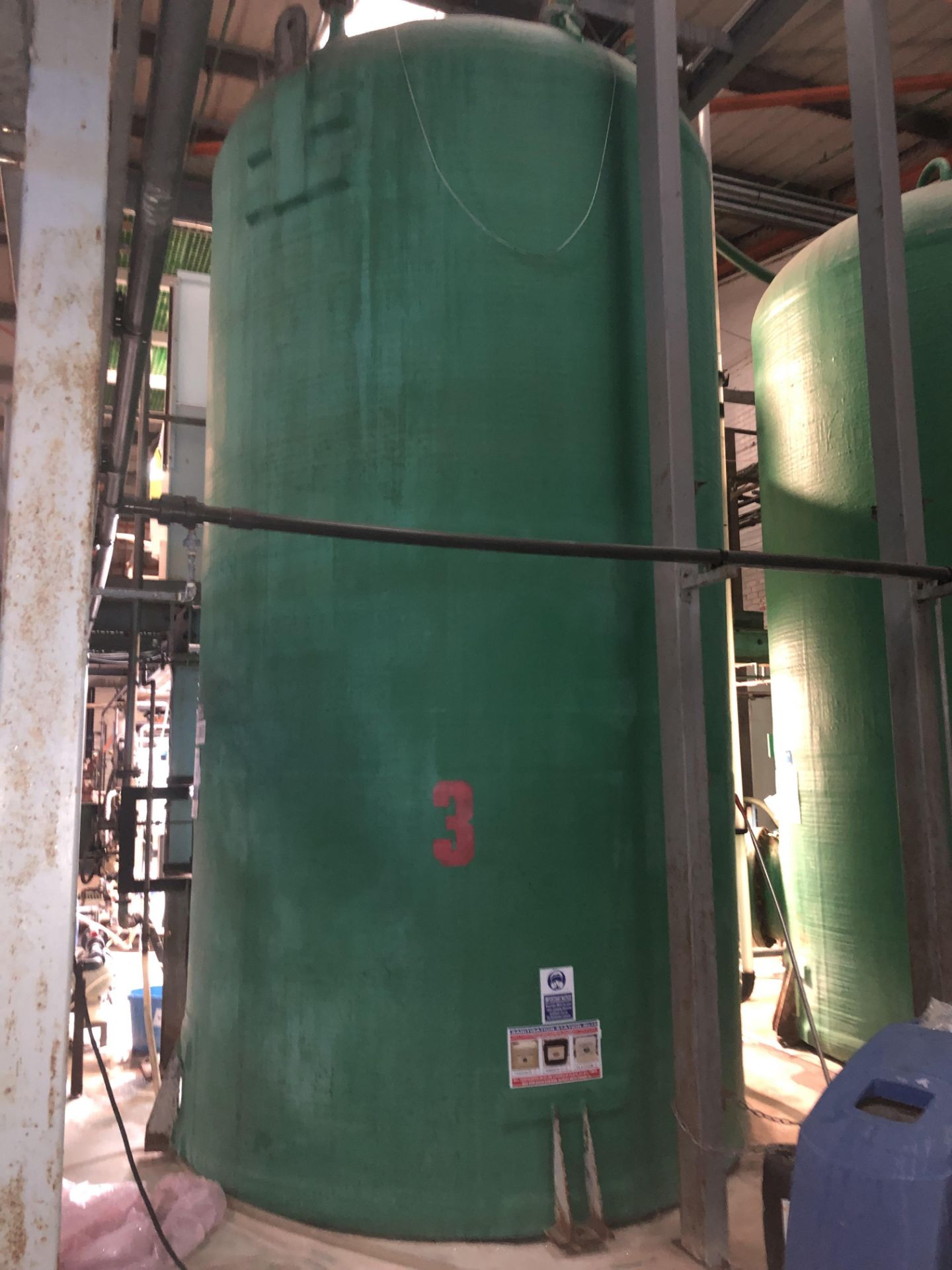 20,000 Litre Forbes cylindrical storage tank