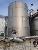 25 tonne 316 stainless steel vertical cylindrical