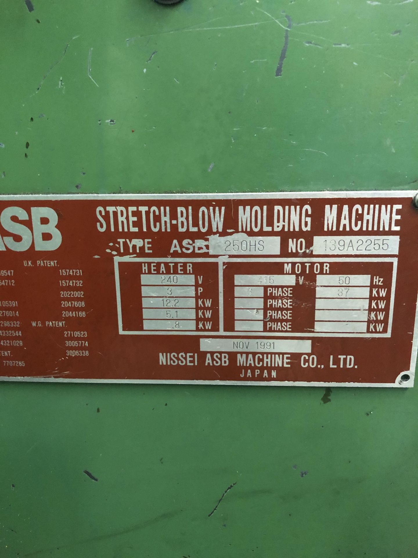 Guide Price - £25,000 - Nissei 250 blow moulding m - Image 12 of 13