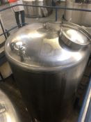 Websters 2500 Litre stainless steel cylindrical st