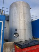 25 tonne 316 Stainless steel vertical cylindrical