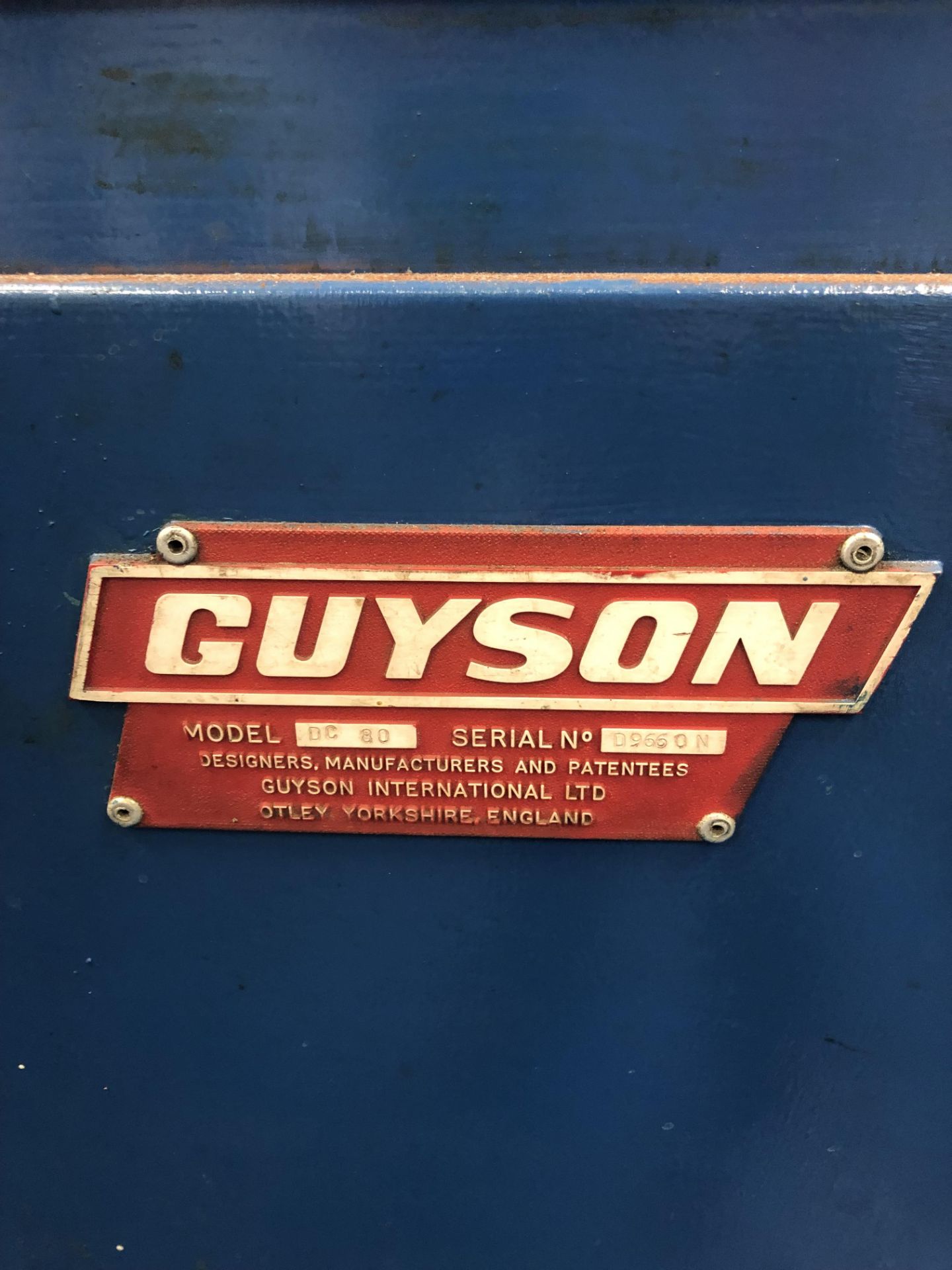 Guyson shot blast cabinet - Image 10 of 10