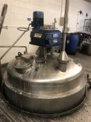 Websters 5000 Litre jacketed mixing vessel with Li