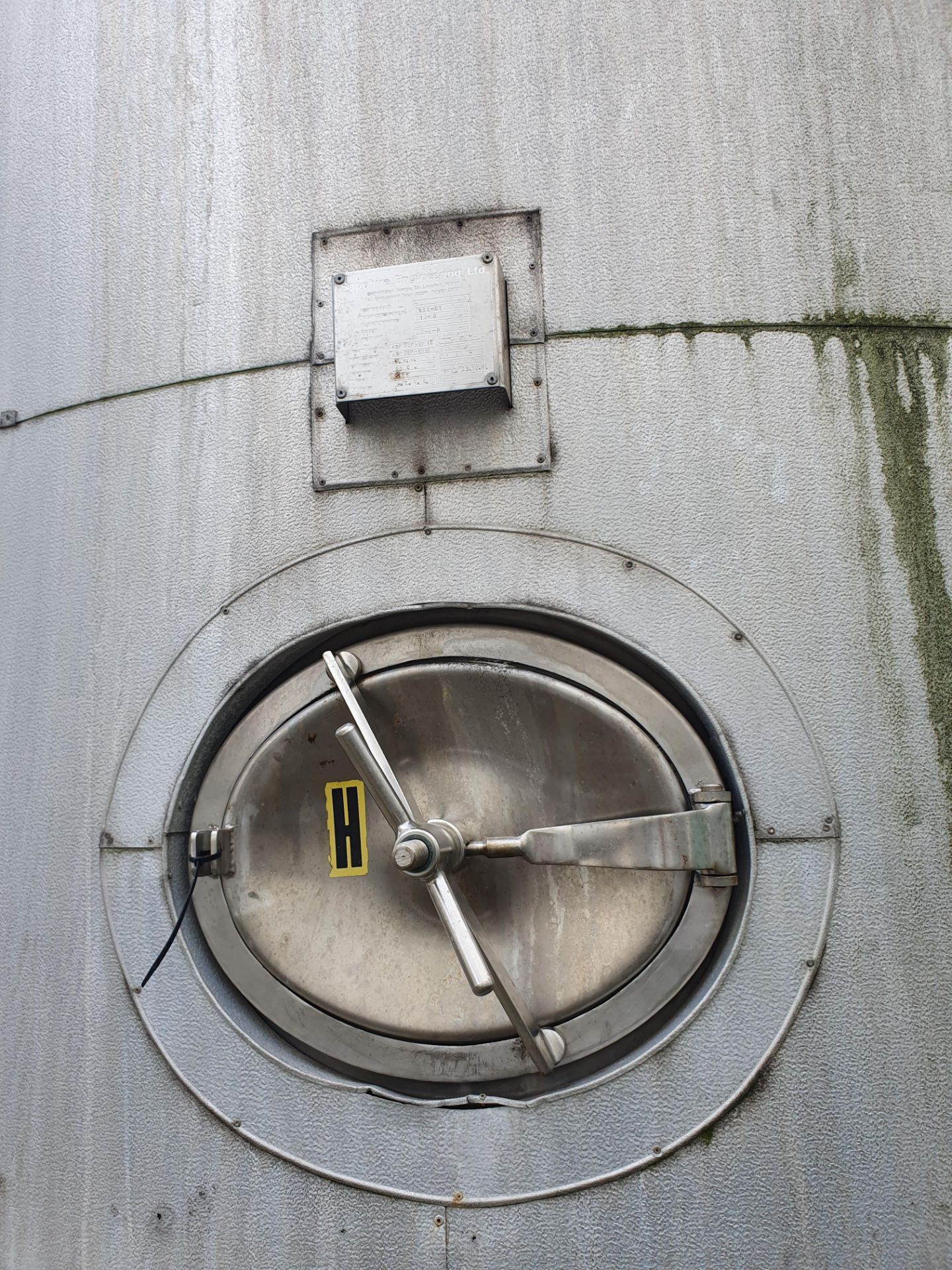 25 tonne 316 Stainless steel vertical cylindrical - Image 2 of 2