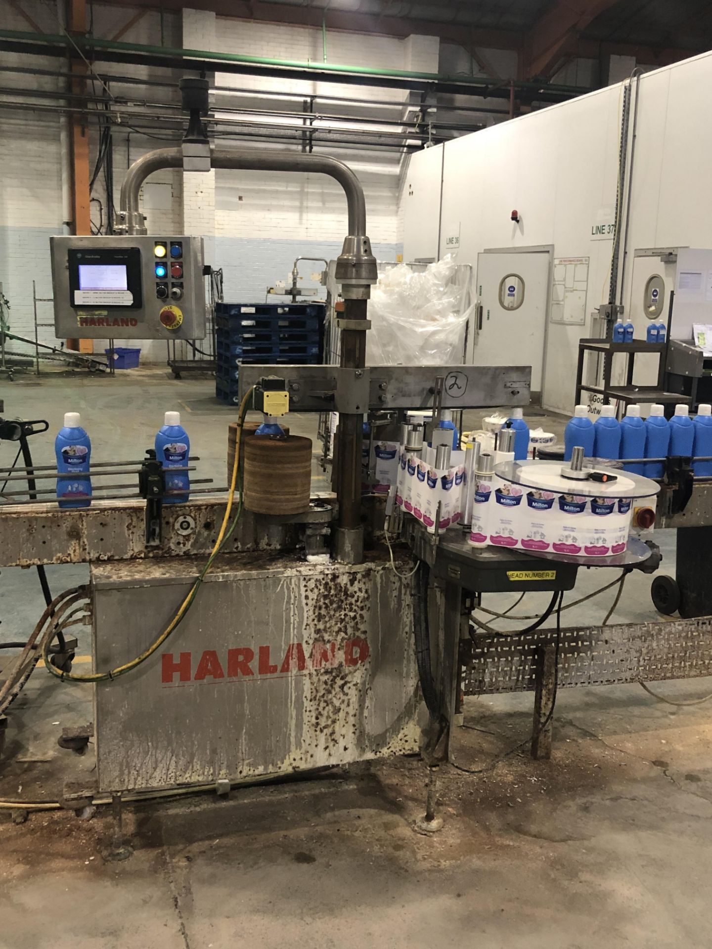 Harland Sirius front and back labeler *YEAR 2007 –