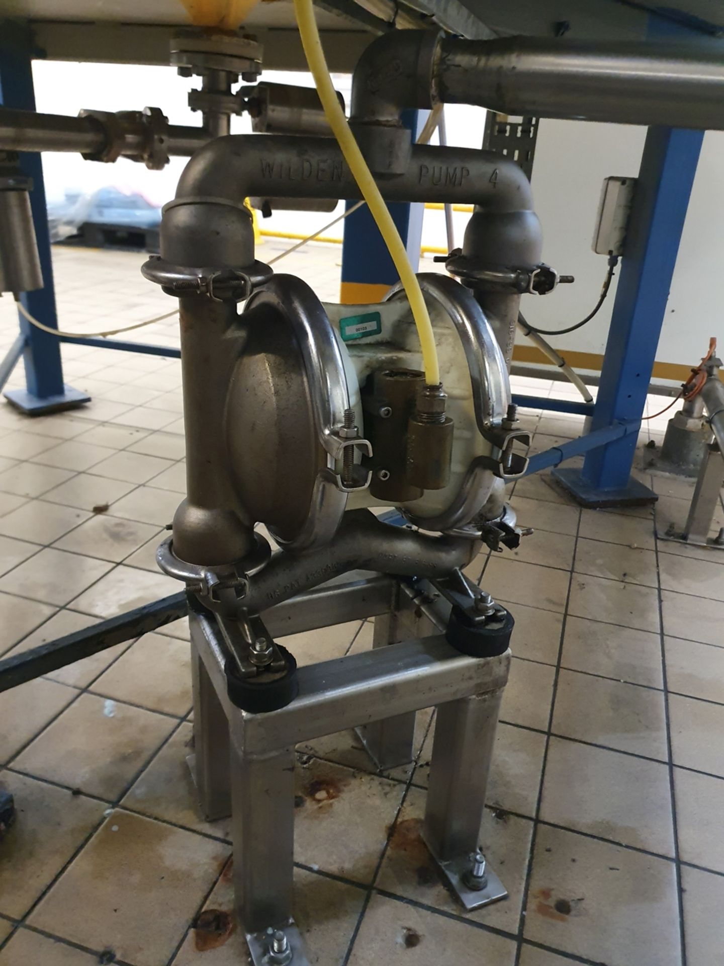 Guide Price - £600 - Wilden M4 Stainless steel diaphragm pump