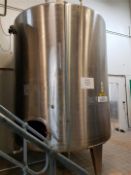 12,700 Litre stainless steel single skin tank with