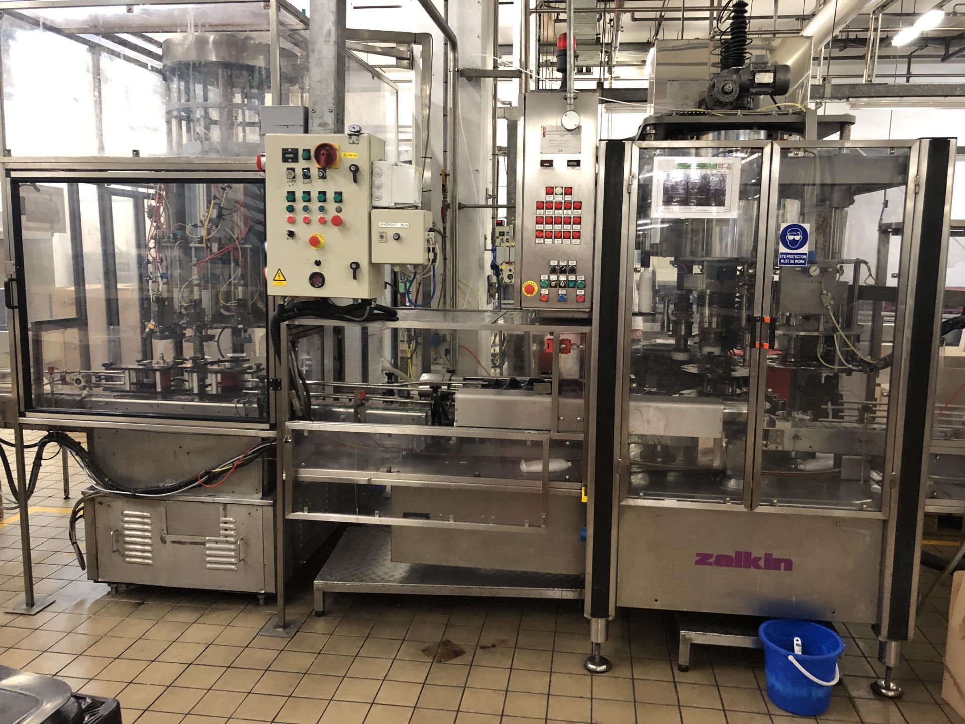 Farason 12 head rotary vacuum liquid filler with i - Image 11 of 11