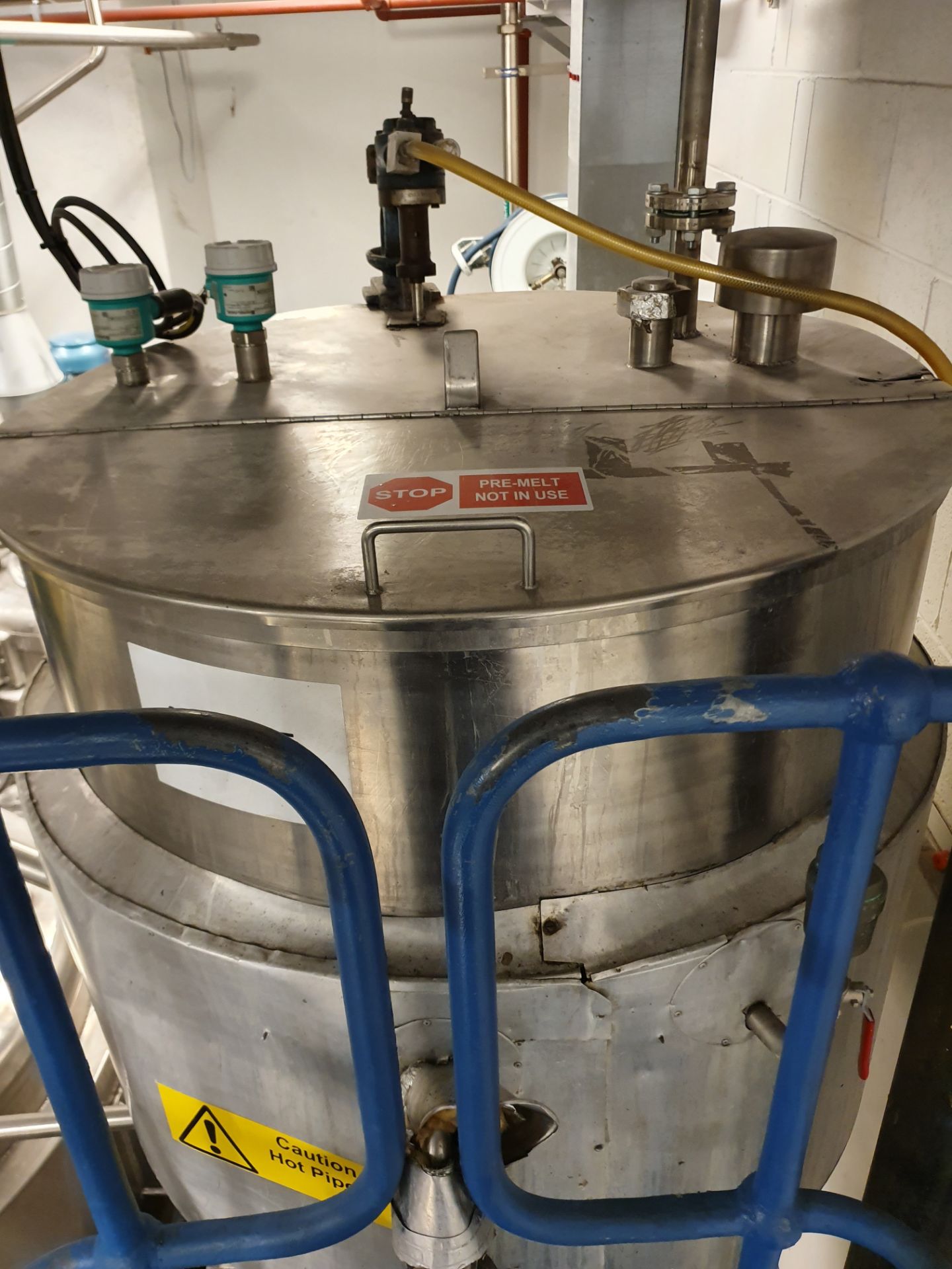 Bibby 300 Litre 316 stainless steel jacketed hemis - Image 2 of 4