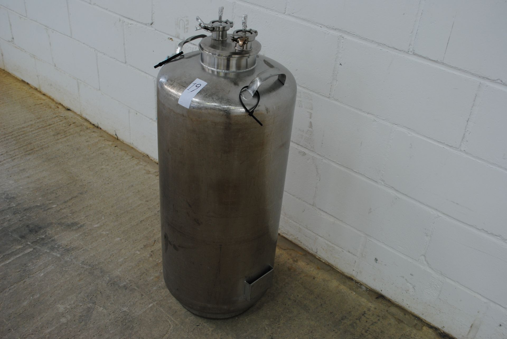 100 litre Stainless Steel Pressure Vessel - Image 2 of 4