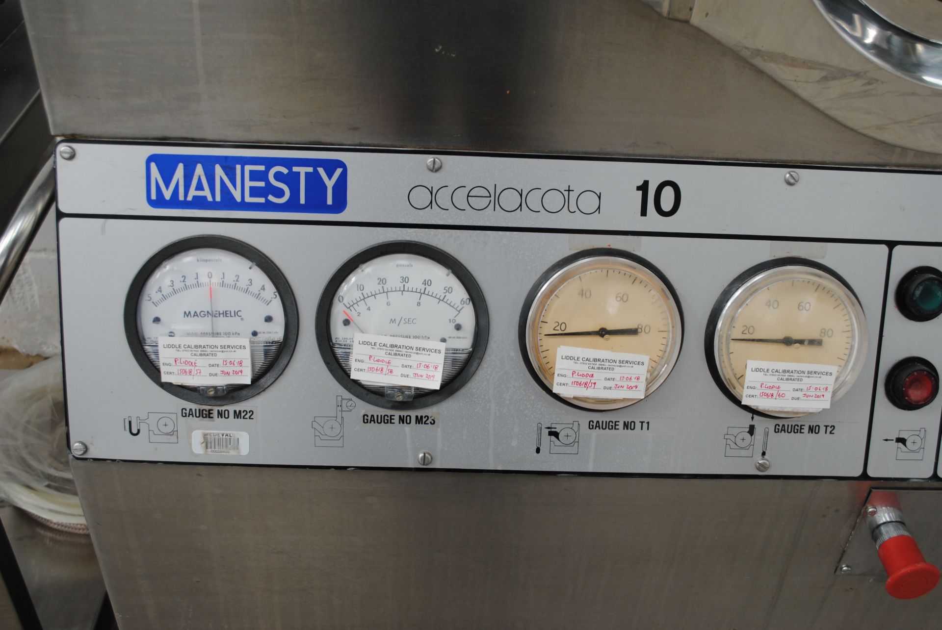Manesty Model:Accelacota 10 Tablet Coating System With Coating Systems International Control Panel & - Image 4 of 12