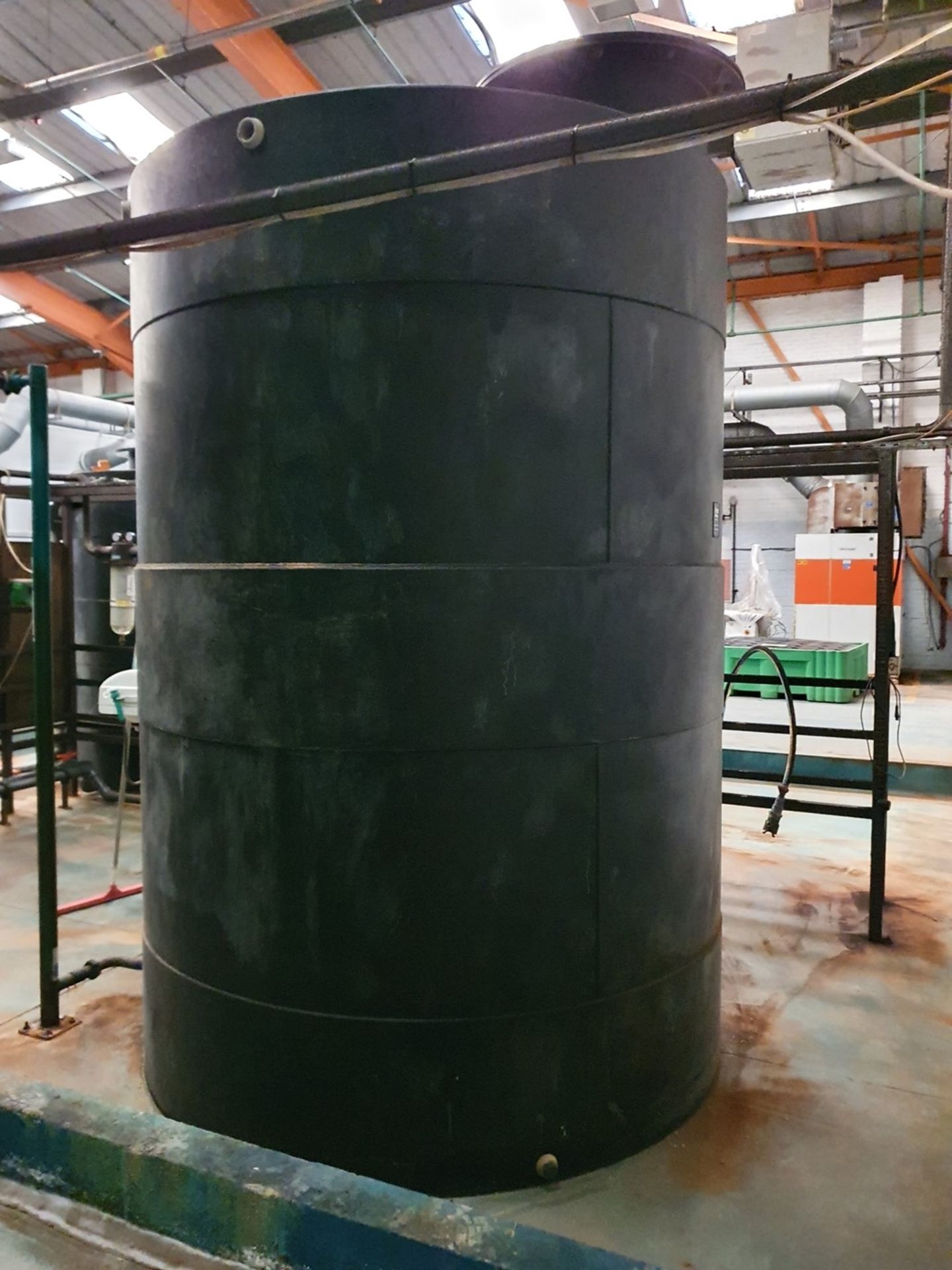 Forbes Circa 8,000 Litre Black Plastic Storage Tank - Image 2 of 2