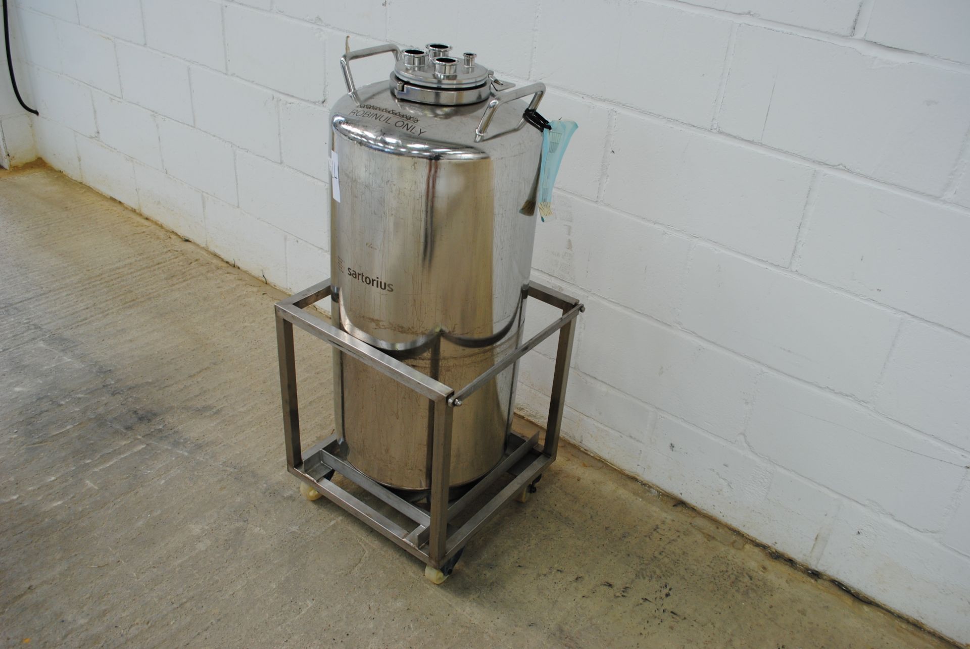 100 litre Stainless Steel Pressure Vessel - Image 2 of 4