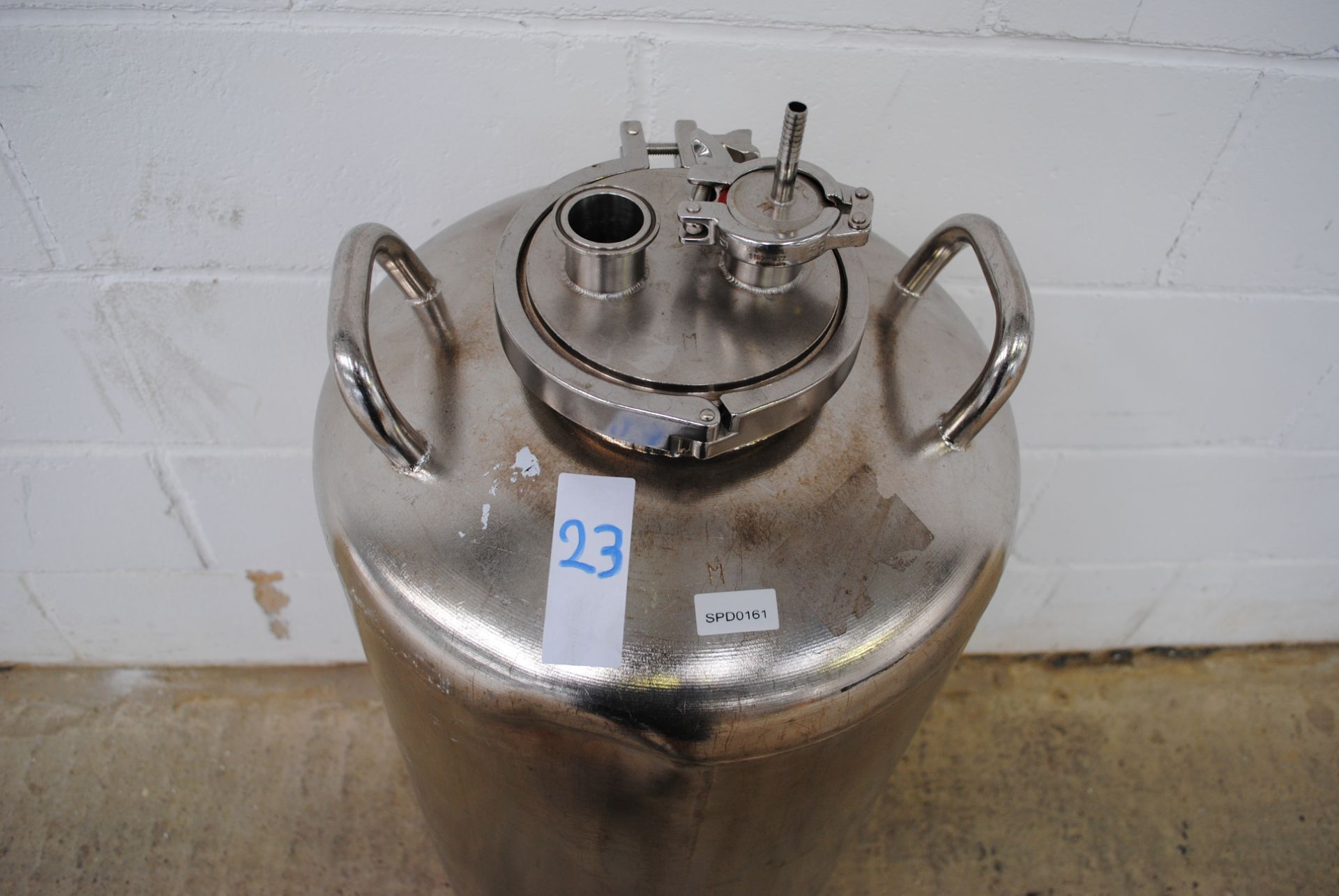 100 litre Stainless Steel Pressure Vessel - Image 4 of 4