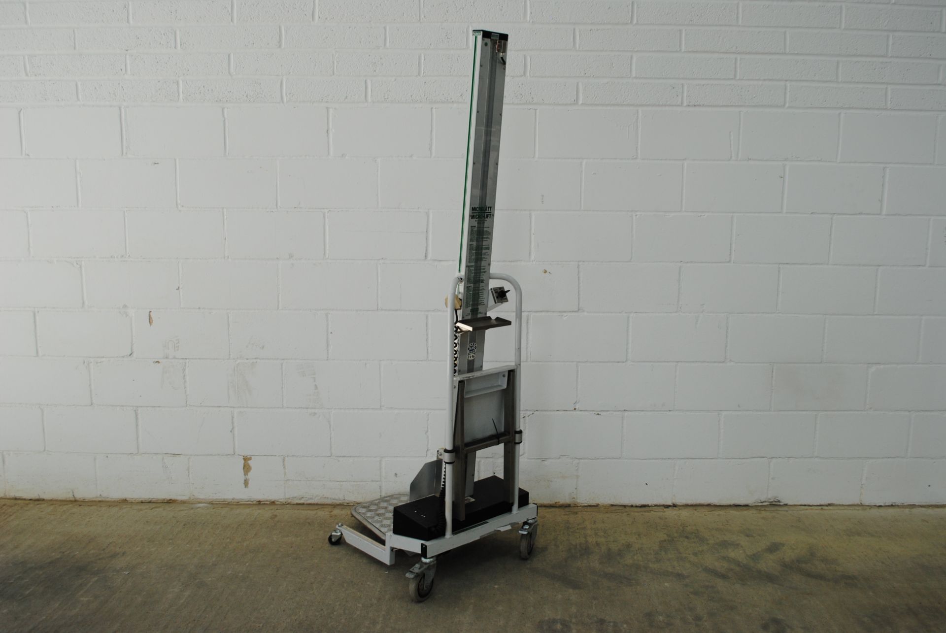 Protema Model: Micro-Lift Max - Maximum capacity : 60 kg Maximum lifting height : 1250 mm Dimensions - Image 4 of 6