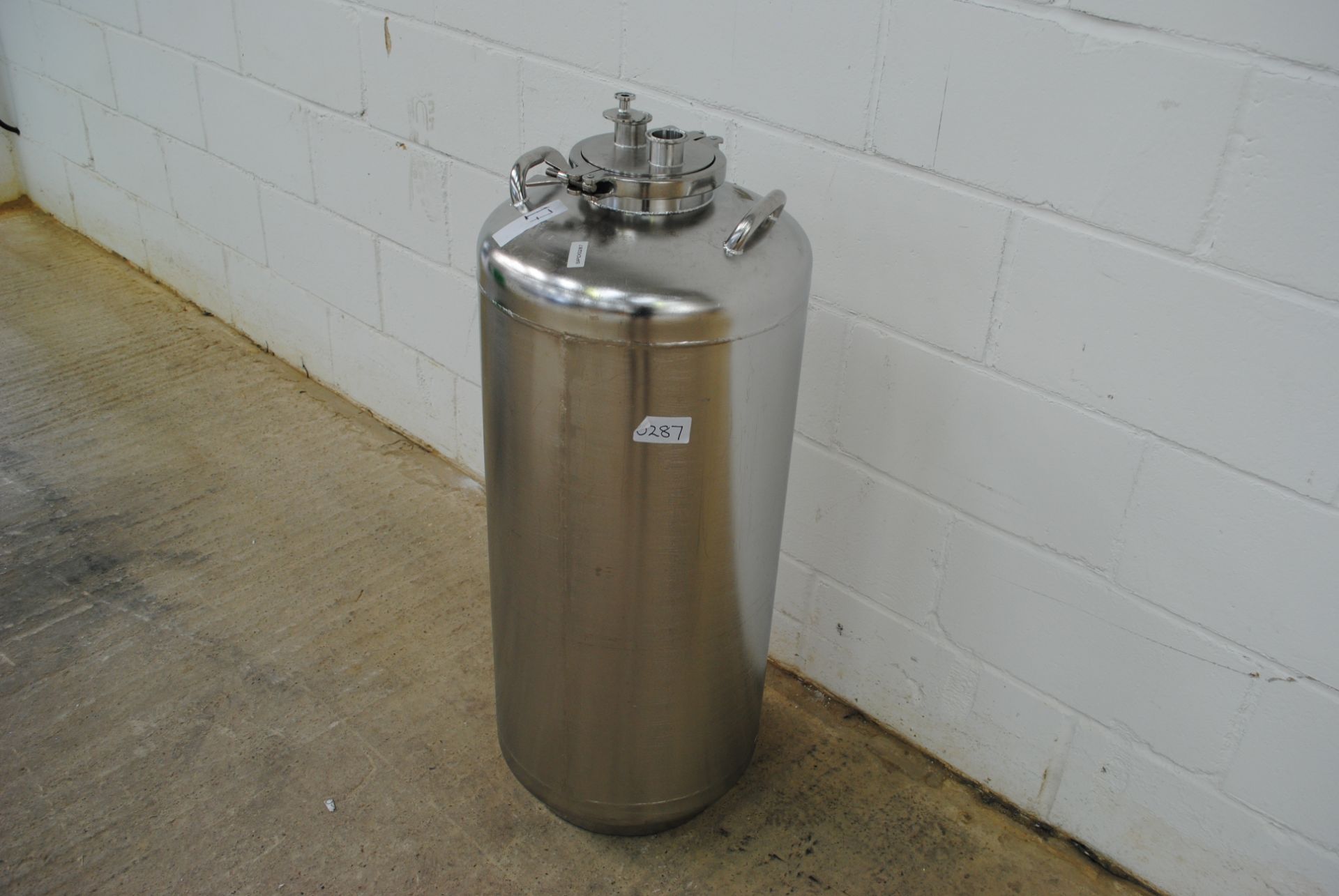 100 litre Stainless Steel Pressure Vessel - Image 2 of 4