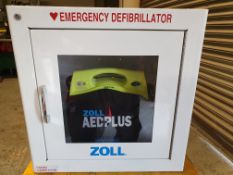 Zoll ACOPlus Defibrilator in Secure Storage Box