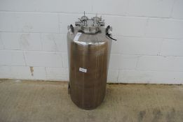 100 litre Stainless Steel Pressure Vessel