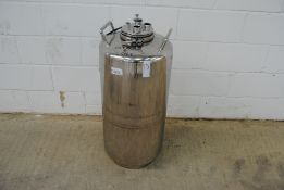 100 litre Stainless Steel Pressure Vessel