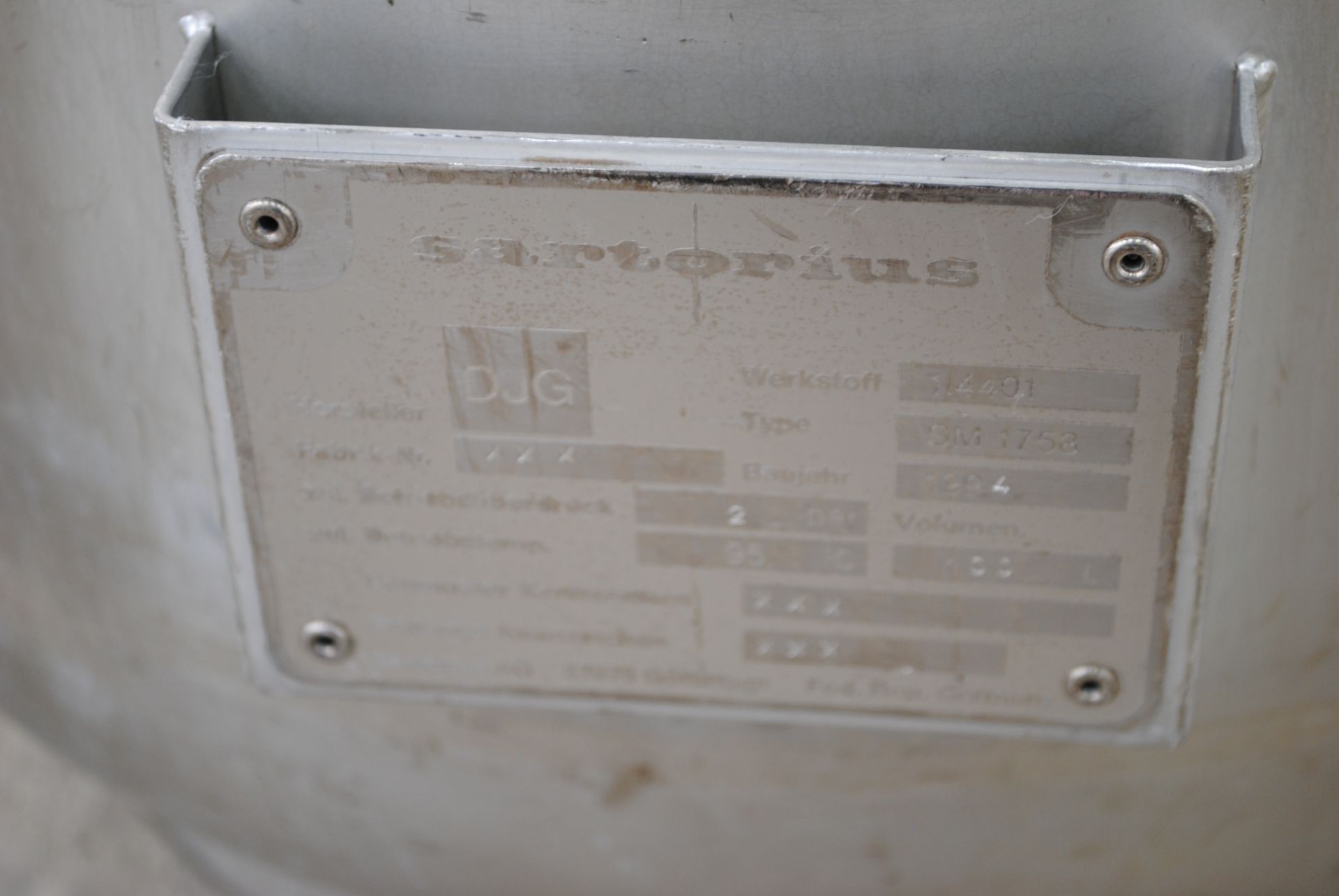 100 litre Stainless Steel Pressure Vessel - Image 4 of 4