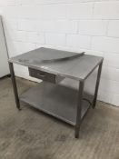 Hygienox Teknomek- Stainless Steel Workstation Table