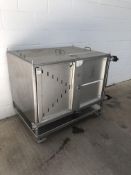 Pall Model: 103966 Stainless Steel 500 L Jacketed Holding Tote Mobile On wheels - Mfd 2010