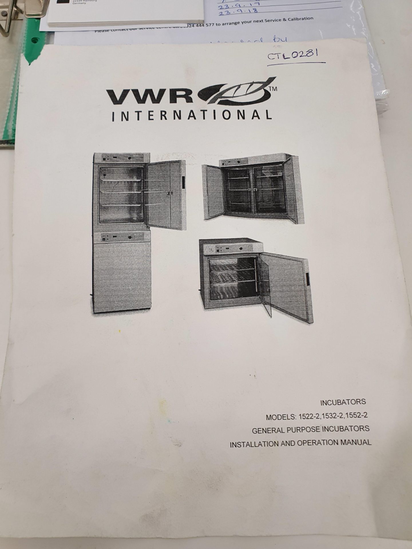 VWR Double Door Bench Top Oven Model 14K110 - Image 5 of 5